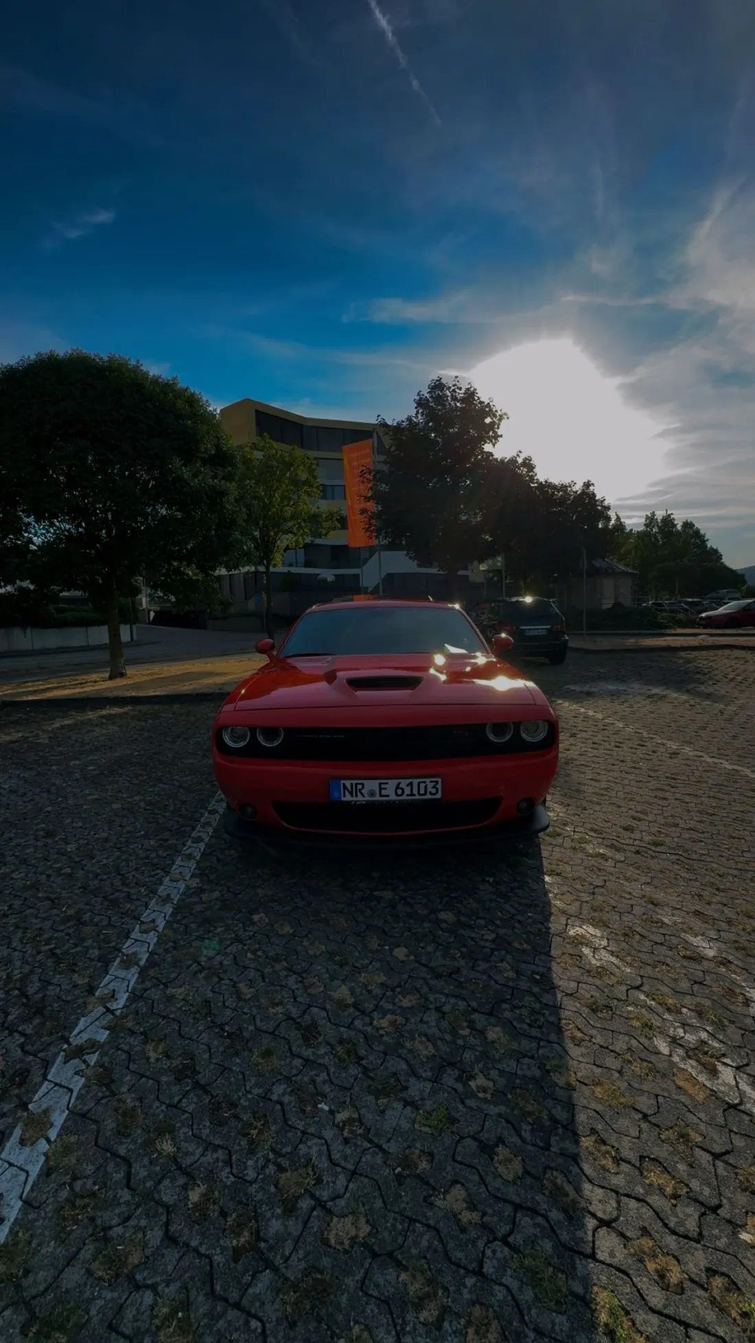 Frontansicht Dodge Challenger R/T